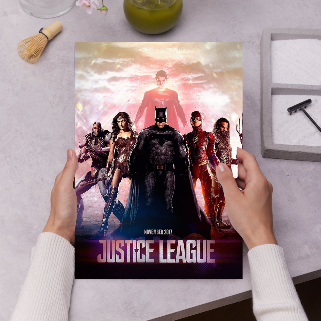 justice league movie wall poster| DC Wall posters set